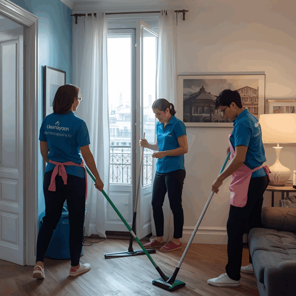 Nettoyage Après Fête Paris