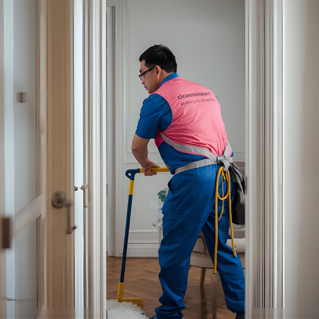 Cela comprend le dépoussiérage et le nettoyage des surfaces, le lavage des vitres, le balayage et le lavage des sols, l'aspiration des tapis